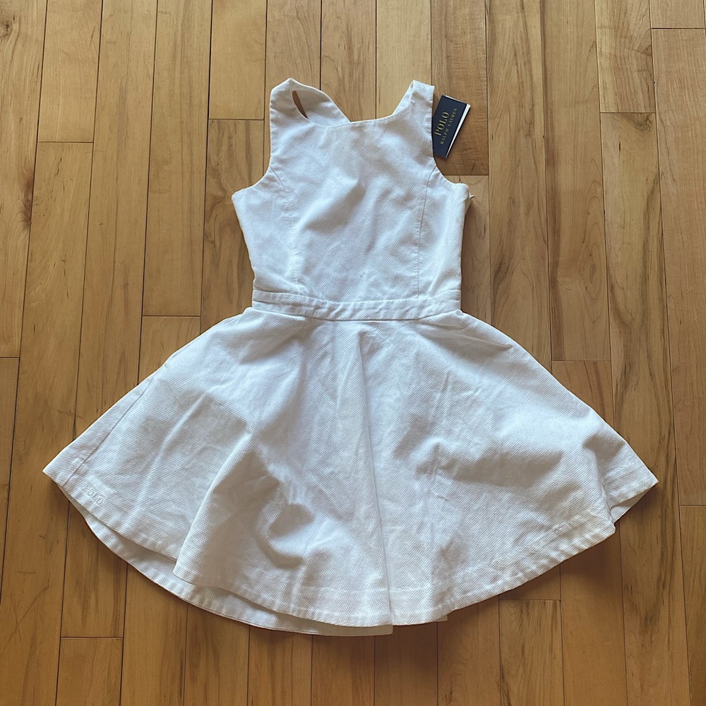 Ralph Lauren white dress! NEW WITH TAGS!